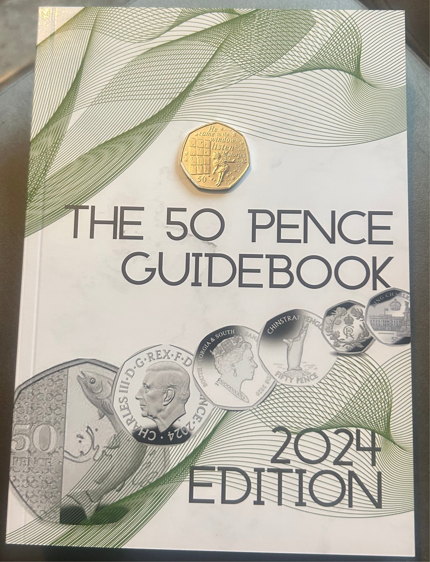 Peter Pan Through the Window 50p 2020 Falkland Islands and 2024 50p Guide Book Bundle. Coin Starter Kit