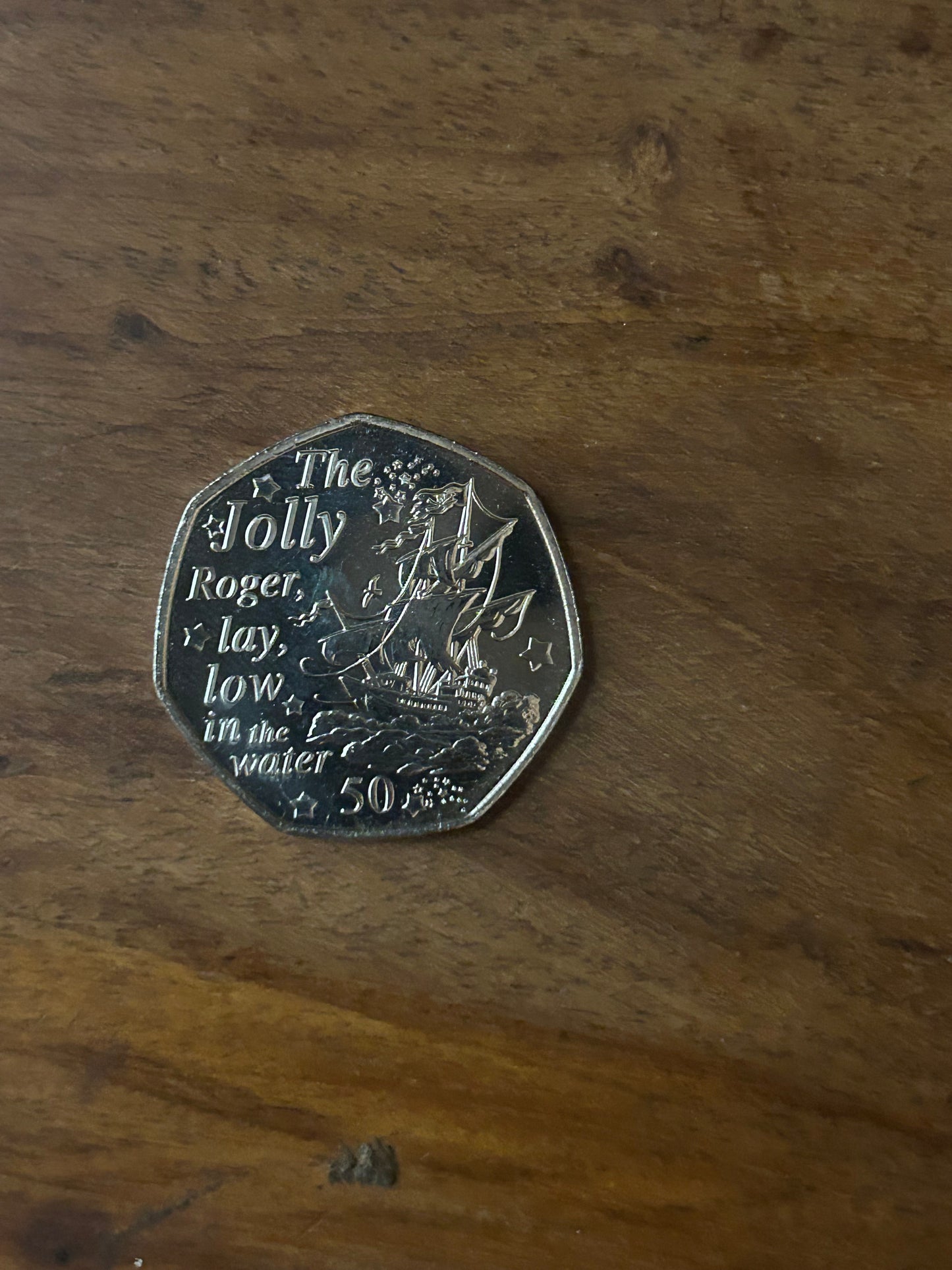 Jolly Roger 50p 2020 - Isle of Man
