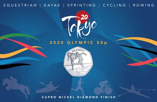 Toyko 2020 Olympic - Sprinting 50p Coin