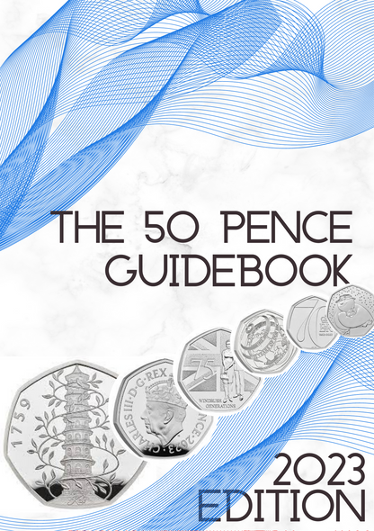 SOLD OUT!!! 2023 50p Coin Collectors Book,  Guidebook, 50 Pence, Book, Folder, Album, Collection