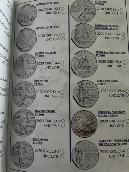 Pre-order your - 2024 50p Guidebook, Coin Collectors Book,  Guidebook, 50 Pence, Book, Folder, Album, Collection